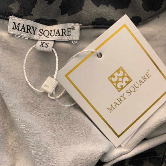 NWT Mary Square Comfy Leopard Dress XS - Picture 4 of 4